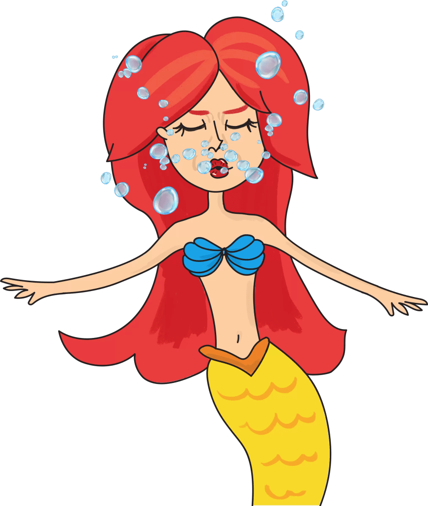 Swimming Fishies mascot for kids swim lessons in Argyle TX